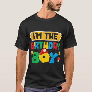 Camiseta Imhe Birthday Boy Game Gaming Family Matchings boy