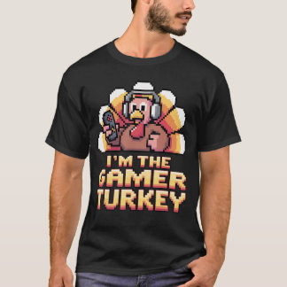 Camiseta Imhe Gamerurkeyhanksgiving Meninos Homens Jogo de 