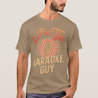 Camiseta Imhe Karaoke Guy Funny Karaoke for Music Lovers fu