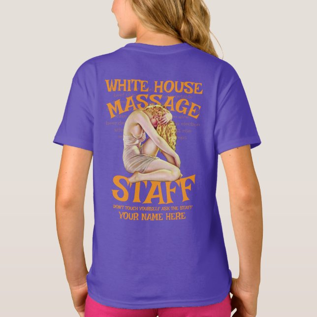 Camiseta Imigração Alfândega ICE CBP DST VD (Verso)