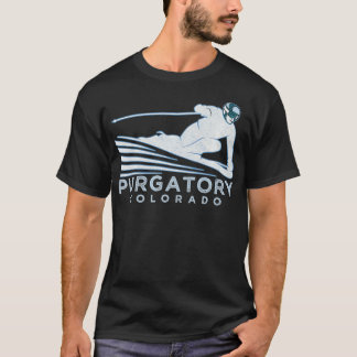 Camiseta Imigração de CO da Imigração Purgatória de Esqui R