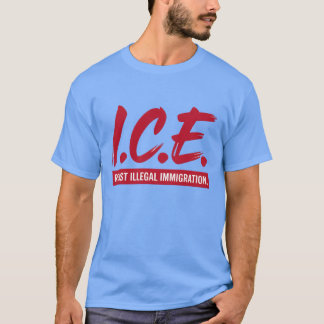 CAMISETA IMIGRAÇÃO ILEGAL RESISTENTE AO GELO