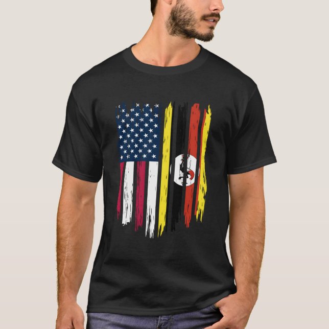 Camiseta Imigrante Estrangeiro - Estados Unidos, Estados Un (Frente)