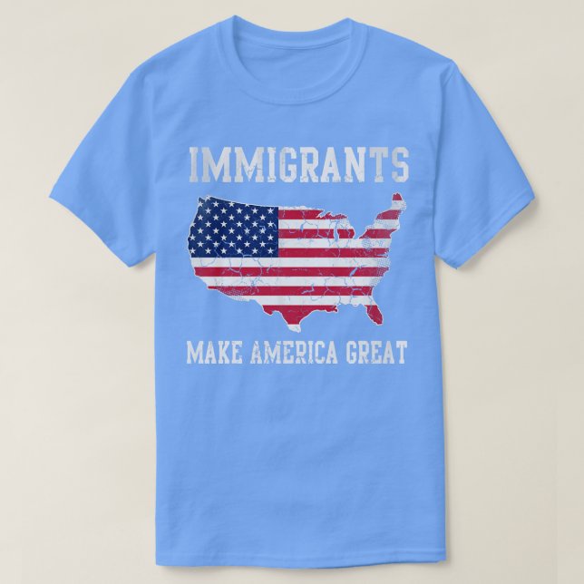 Camiseta Imigrantes Excelente (Frente do Design)
