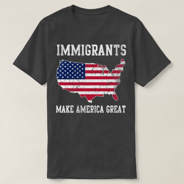 Camiseta Imigrantes Excelente (Frente do Design)