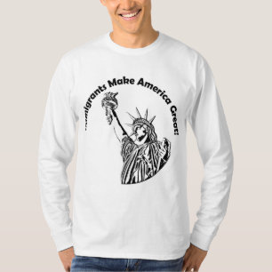 Camiseta Imigrantes fazem Excelente na América