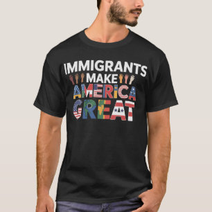 Camiseta Imigrantes Tornam a América Grande 2025   Pró-Imig