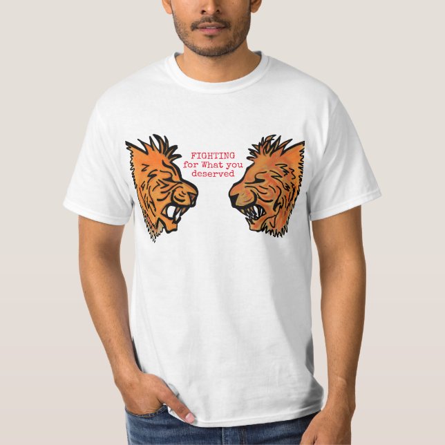 Camiseta imitação pelo que você merece (Frente)