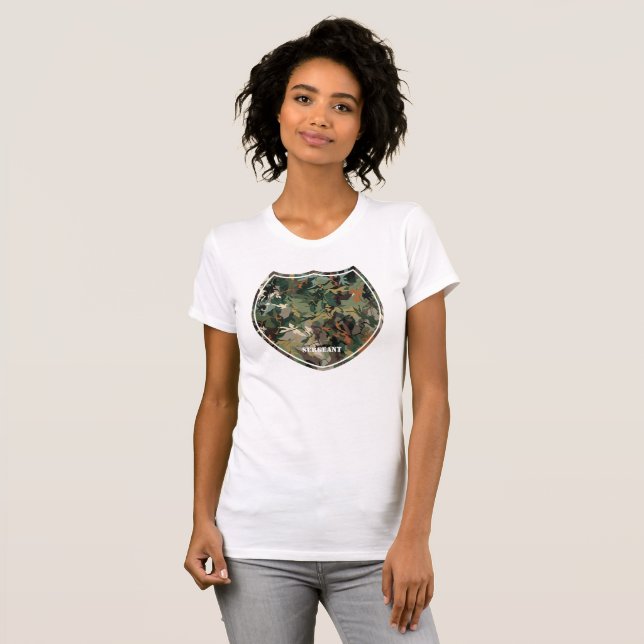 Camiseta Imitando a Natureza: A Ciência da Camuflagem (Frente Completa)