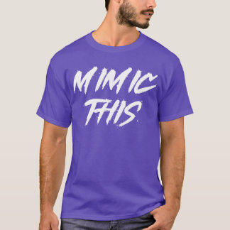 Camiseta imite esta citação família