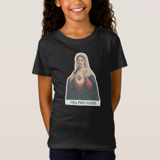 Camiseta Immaculate Heart of Mary Ora Pro Nobis Icon