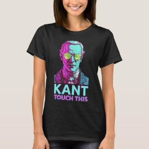Camiseta Immanuel Kant Funny Wordplay Filosofia