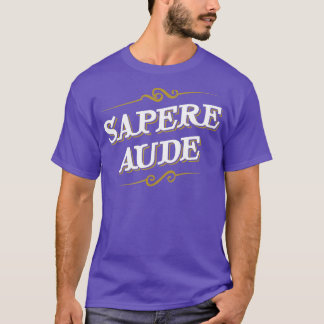 Camiseta Immanuel Kant Latin Sapere Aude Philosopher