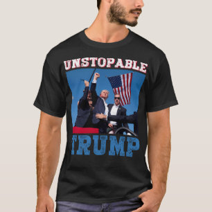 Camiseta Imobilizável Trump 2024 - U.S. Presidencial