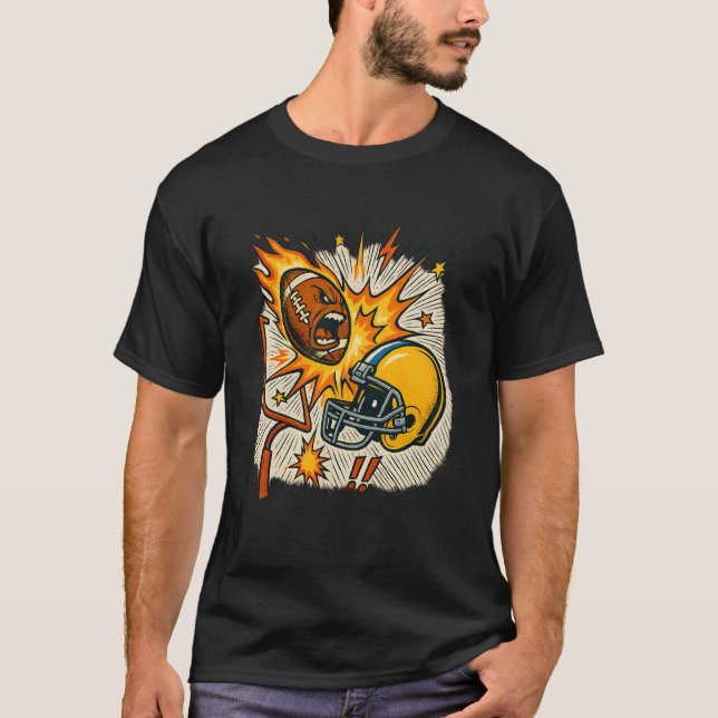 Camiseta Impacto de Grelha: Kaboom & Smash! (Frente)