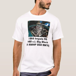 Camiseta impala,    Impala 1964 SS 540 c.i. Block705