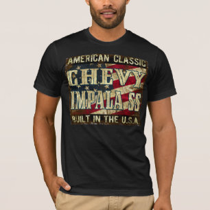 Camiseta Impala SS de Chevy - carro clássico construído n