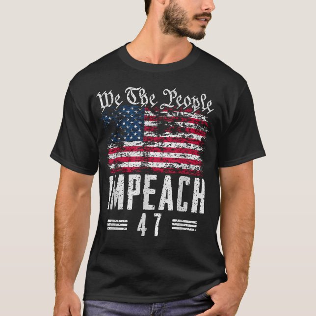 Camiseta Impeach 47 Vintage Americano (Frente)