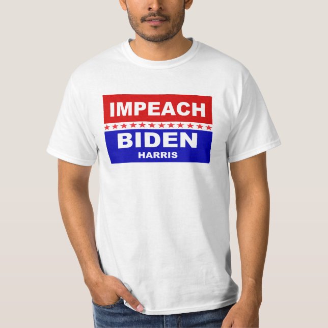 Camiseta Impeach Biden Harris (Frente)