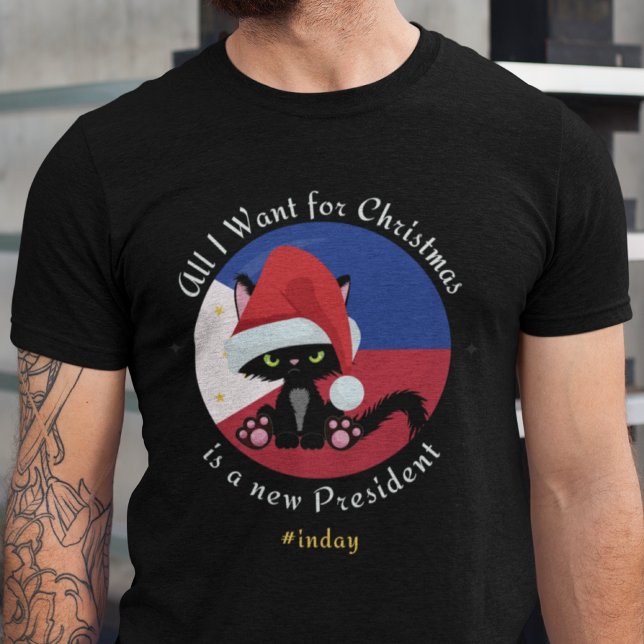 Camiseta Impeach Marcos Christmas Tee New President Protest (Criador carregado)