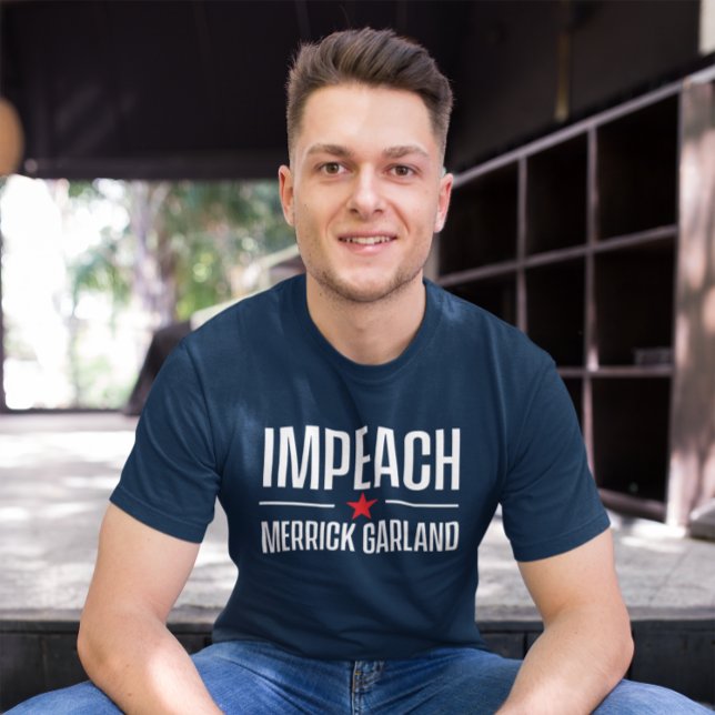 Camiseta Impeach Merrick Garland T-Shirt (Criador carregado)