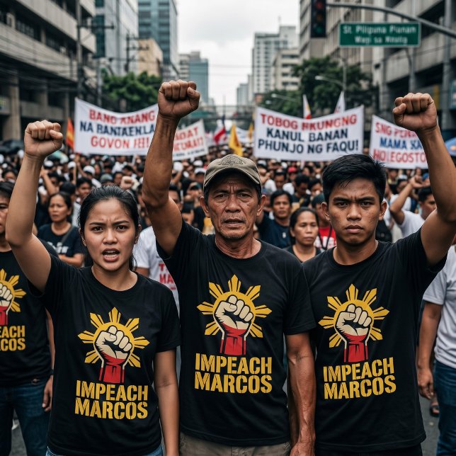 Camiseta Impeachment de Marcos Protesto Contra Corrupção Fi (Criador carregado)