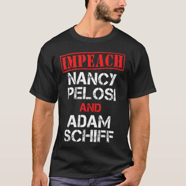 Camiseta Impeachment de Nancy Pelosi Impeachment de Adam Sc (Frente)