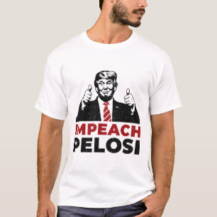 Camiseta Impeachment de Nancy Pelosi Pro Trump Desonesto Sc