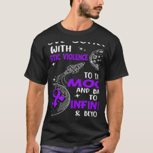 Camiseta Impedir a Violência Doméstica de Sensibilizar