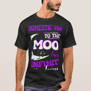 Camiseta Impedir a Violência Doméstica de Sensibilizar