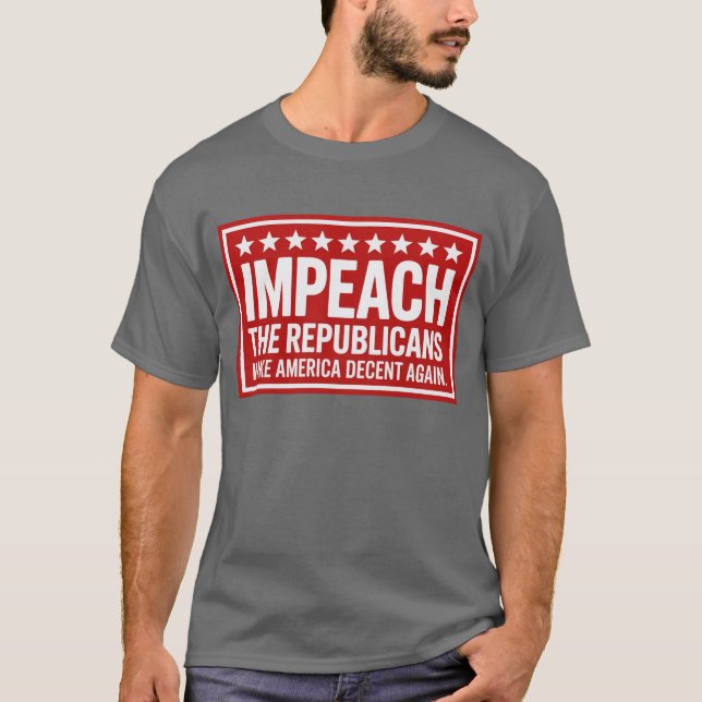 Camiseta Impedir os republicanos (2) (Frente)