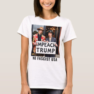 Camiseta Impedirem Trump Agora Político