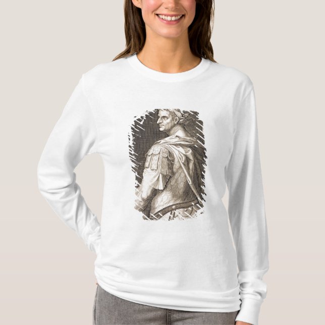Camiseta Imperador de Tiberius Caesar (ANÚNCIO 10 BC - 54) (Frente)