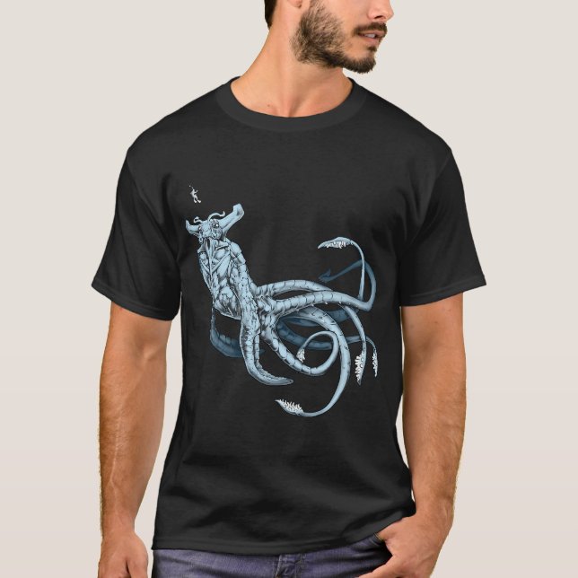 Camiseta Imperador do Mar Transparente (Frente)