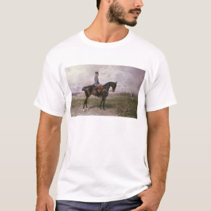 Camiseta Imperador Franz Joseph mim em seu cavalo austríac