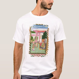 Camiseta Imperador Jahangir (1569-1627) com seu associado e