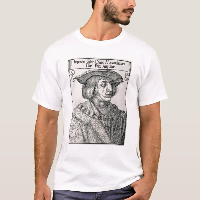 Camiseta Imperador Maximilian mim de Alemanha (Frente)