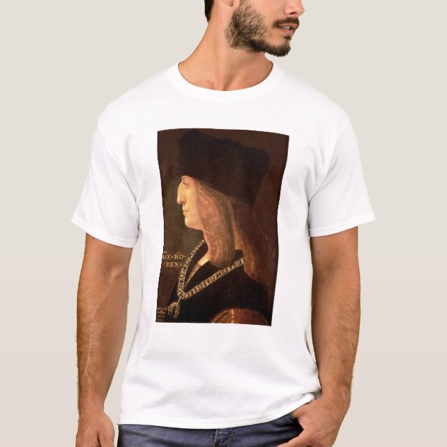 Camiseta Imperador Maximilian mim de Alemanha, 1502 (Frente)