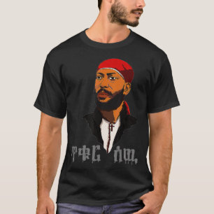 Camiseta Imperador Menelik da Etiópia