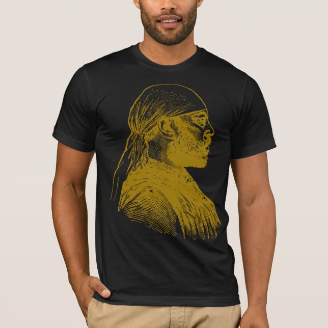 Camiseta Imperador Menelik II da Etiópia de 1889 T-Shirts (Frente)