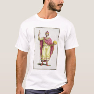 Camiseta Imperador Otto III (980-1002), gravado por Pierre