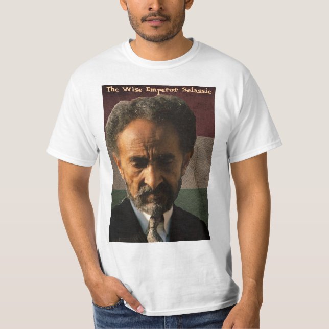 Camiseta Imperador Selassie (Frente)
