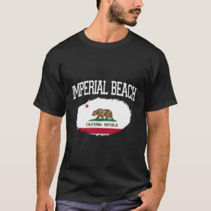 Camiseta Imperial Beach Ca California Flag Vintage Sports M