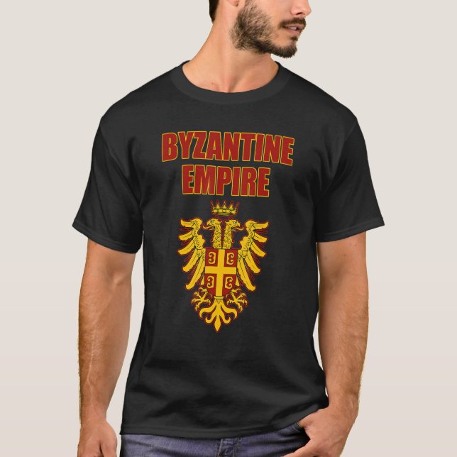 Camiseta Império Bizantino Império Romano Oriental Constant (Frente)