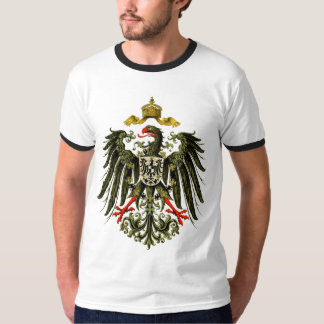 Camiseta Império da crista de Eagle do alemão