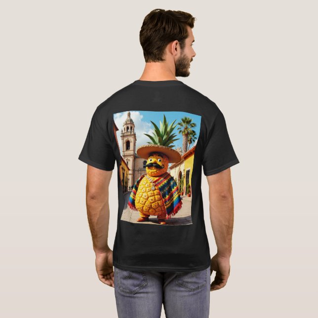Camiseta Império do Abacaxi - El PineCho (Parte Traseira Completa)