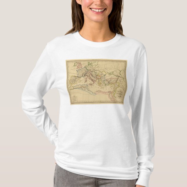 Camiseta Império romano sob Constantim e Trajan (Frente)