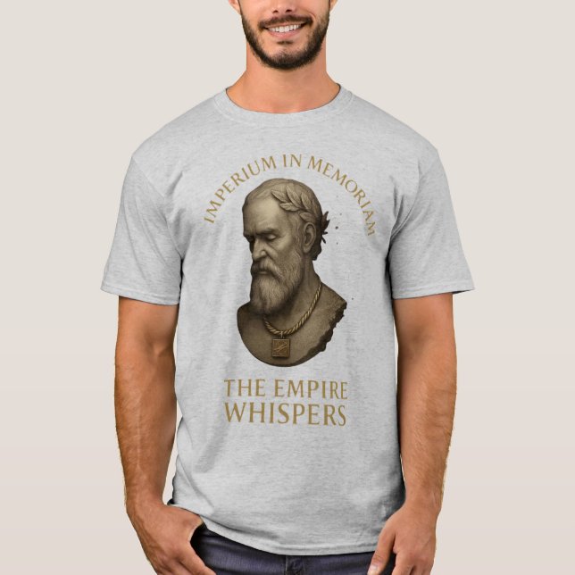 Camiseta IMPERIUM IN MEMORIAM – Ecos de um Império (Frente)