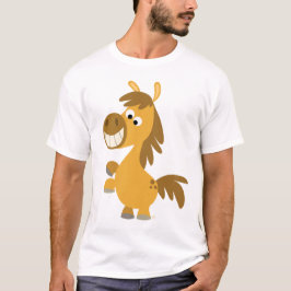 Camiseta Impetuosa Pônea de Cartoon