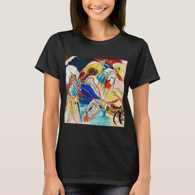 Camiseta Implantação 30 (Canhões) por Wassily Kandinsky (Frente)